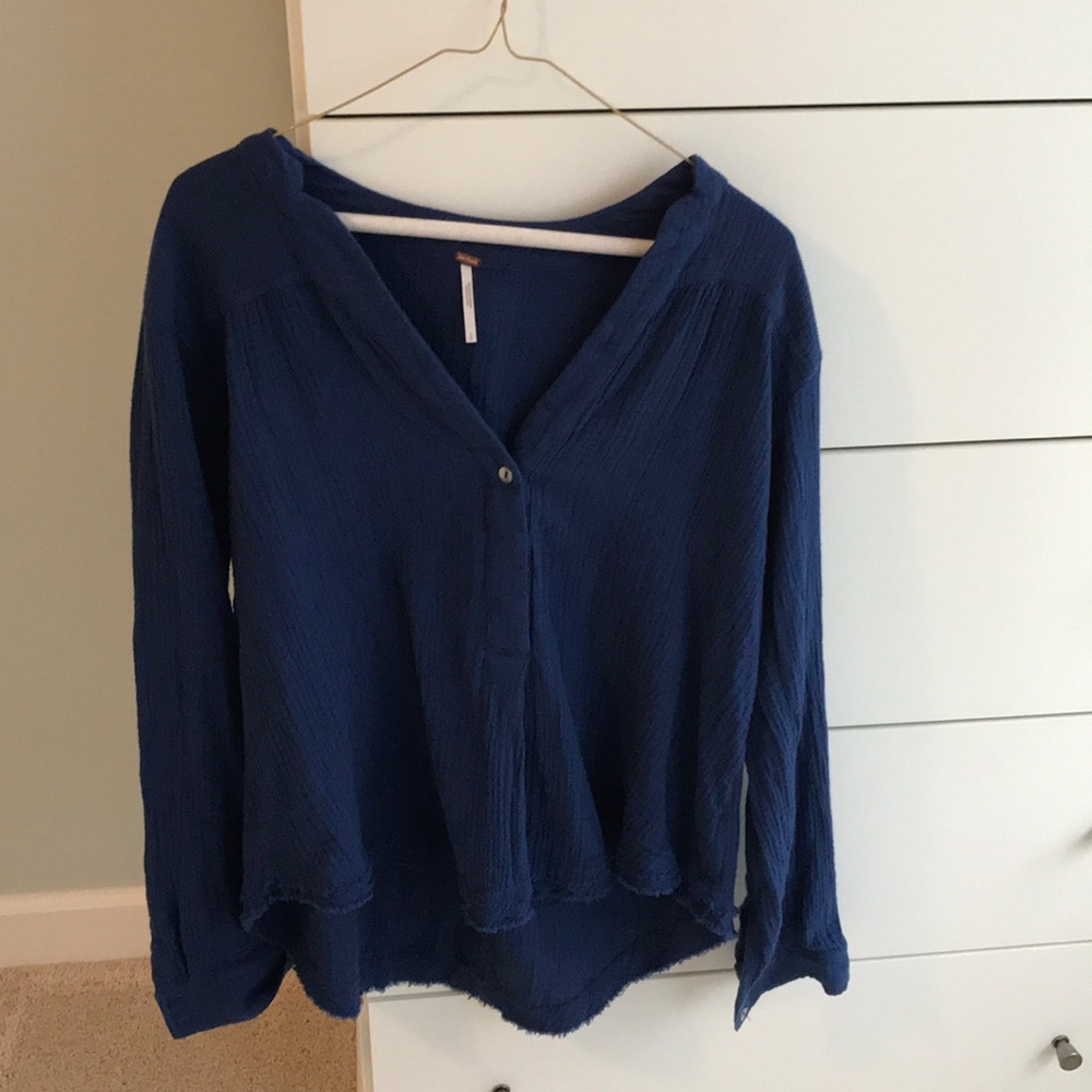 New with tags!!!! Free people button top